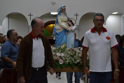 Encerramento das Novenas em louvor a SantÂ´Ana foi presidida pelo Bispo Dom Amilton